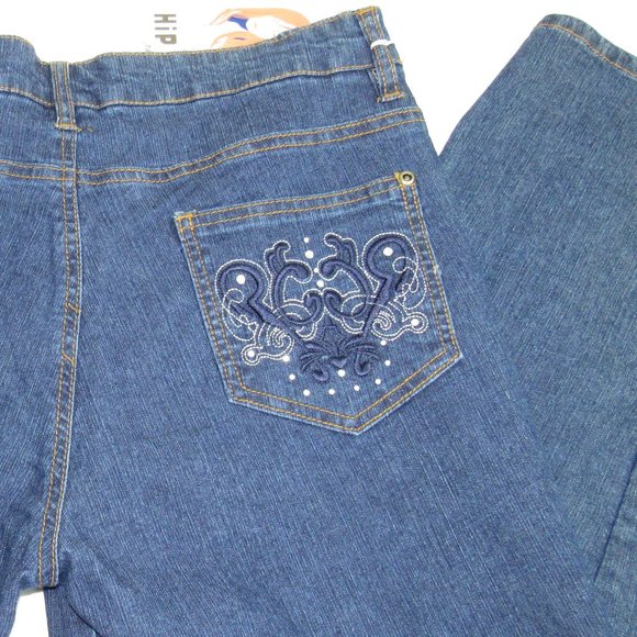 Hip Jeans Size 10 Straight Leg Women Bluejeans NWT - Picture 1 of 6